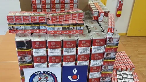 Près de 100 kg de tabac saisis par les douanes de Dijon